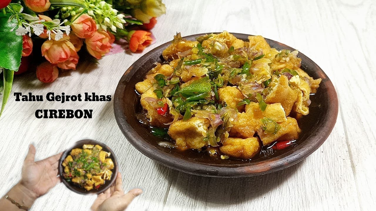 Tahu gejrot khas Cirebon | yang bikin orang asli Cirebon nya❗| rasanya 100% mirip banget ‼️