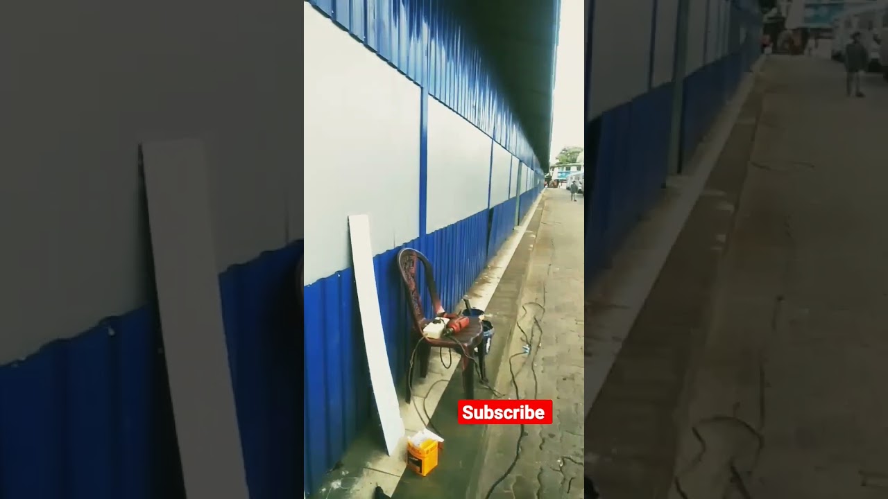 A kilometer long bus stop.#