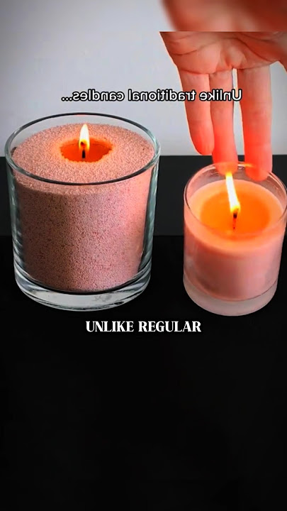 This candle can extinguish itself when it falls #shorts