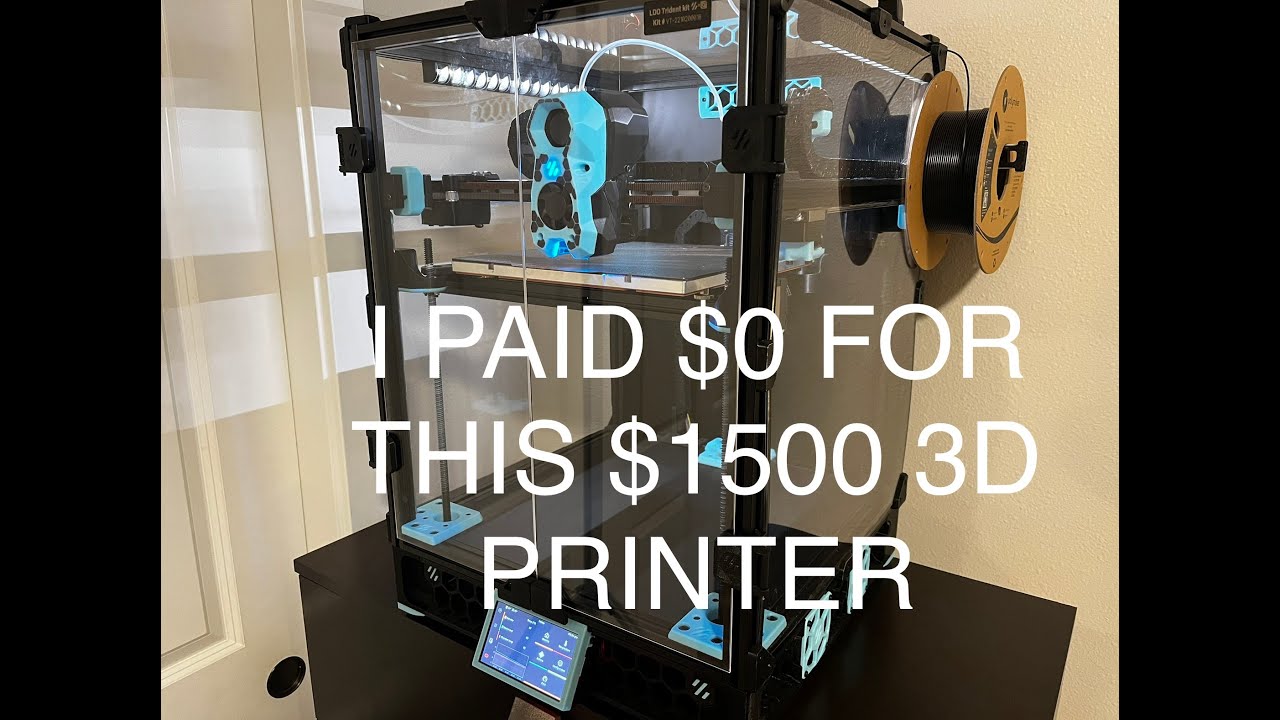 This $1500 3D Printer was FREE! #3dprinting #voron - YouTube