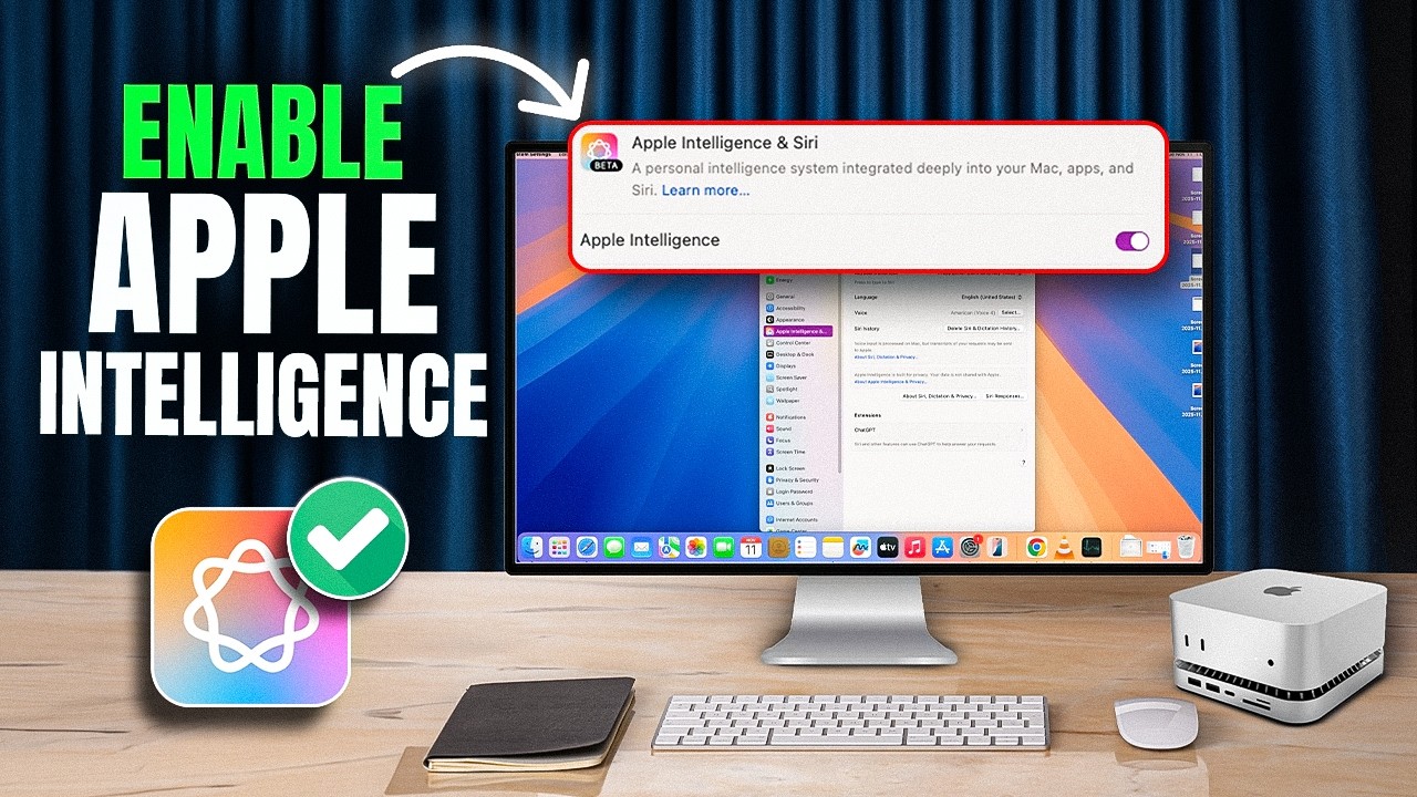 How to Enable Apple Intelligence on Mac mini | Apple Intelligence