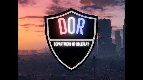 DOR CAD/MDT signup tutorial