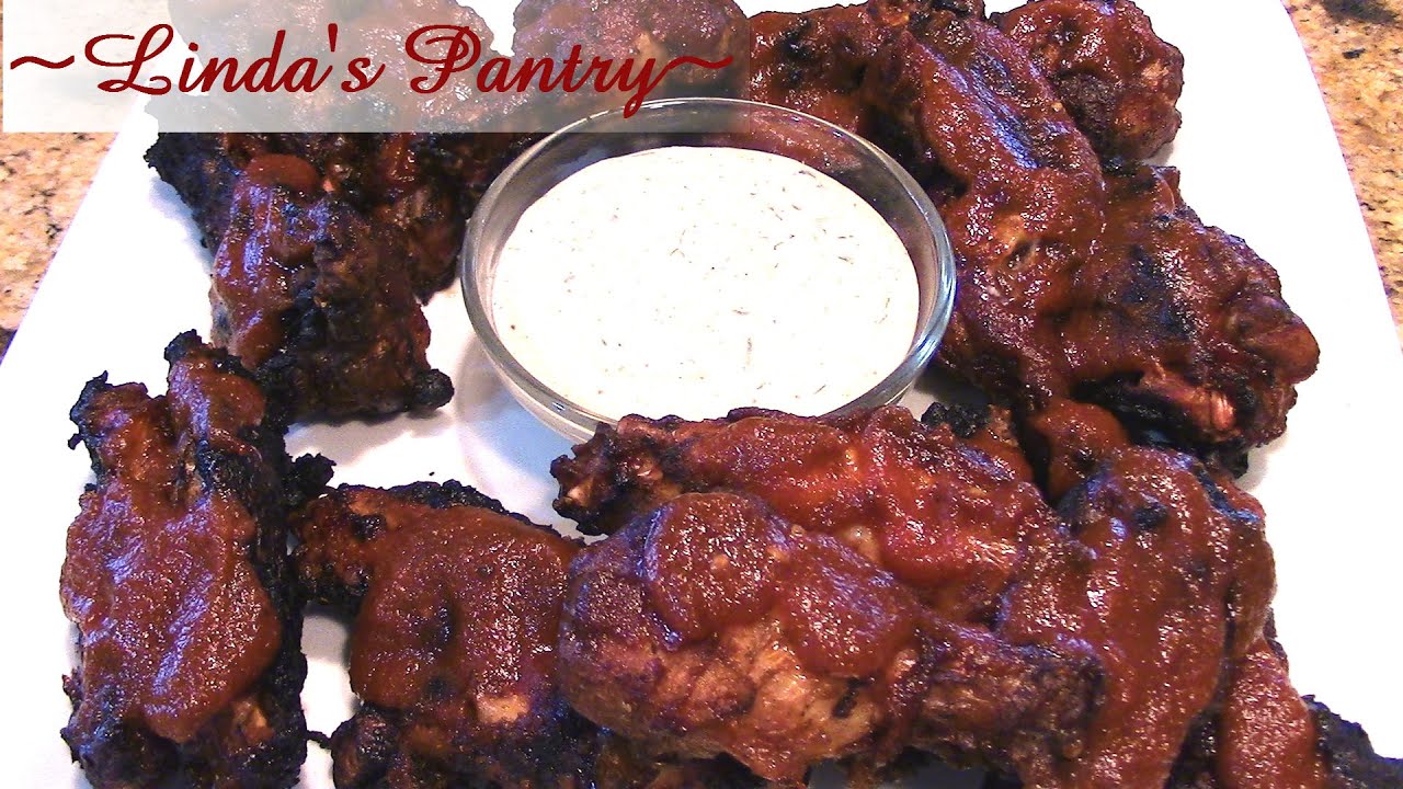 Tequila Chipotle BBQ Wings With Linda's Pantry YouTube