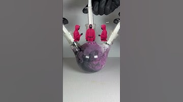 Mixing Color of Squid Game Part 1 #colormixing #shorts #squidgame #squidgame2 #satisfying