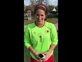 HCAC Women's Soccer Tournament MVP - Karlee VanDerWeele (Hanover College)