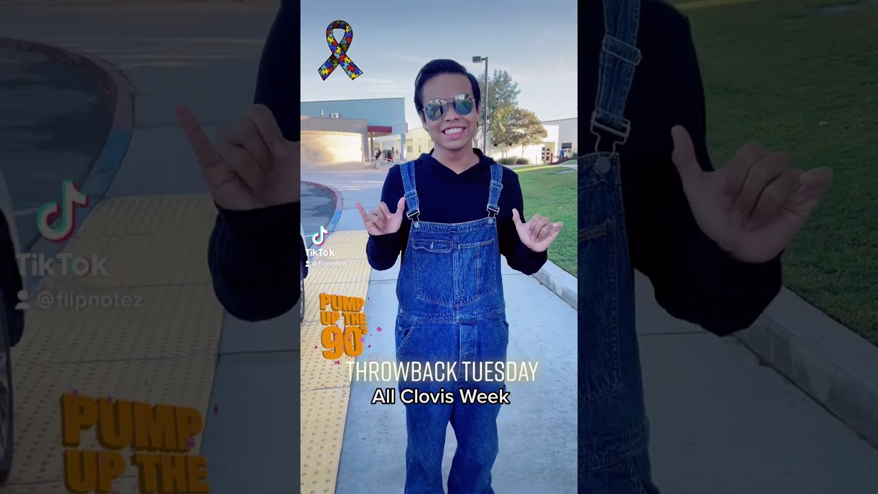 Throwback Tuesday! Jalen representing the 90s 📟