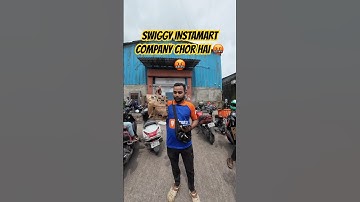 SWIGGY INSTAMART COMPANY CHOR HAI 🤬#swiggy #instamart #sonuvlogs #minivlog