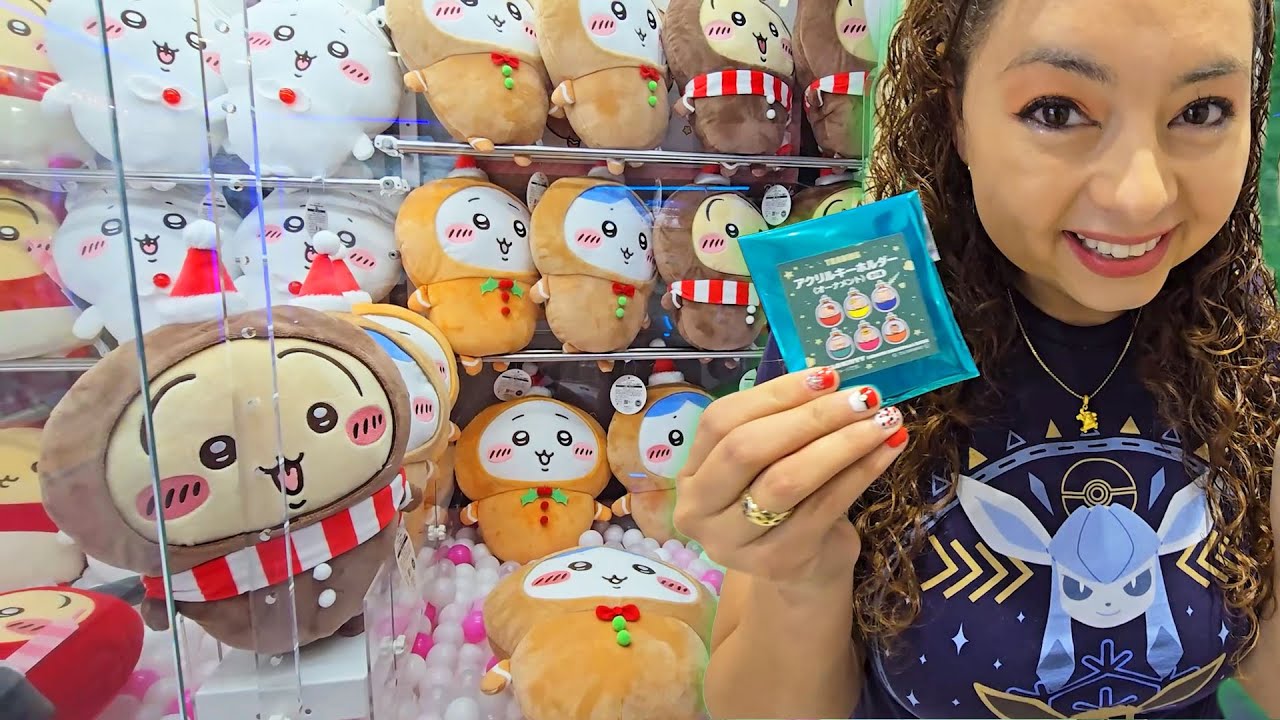 Игровые автоматы «Веселая клешня» и шопинг в Японии!