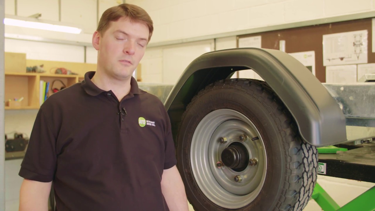 How to Change a Trailer Wheel YouTube