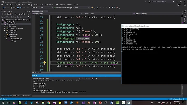 std::unique_ptr 02 - How to use std::make_unique for std::unique_ptr