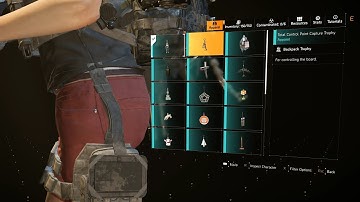 Backpack trophy total control point capture trophy