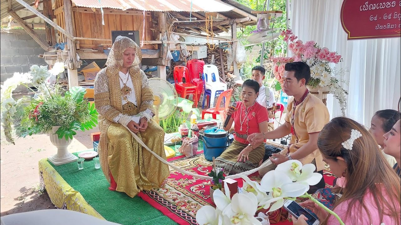 ซอล่องน่าน คณะคมสันต์เจริญศิลป์ ดาปอย Ep3 (มัดแขนนาค ไถ่นาค) บ้านหนองโต้ม ต.บ่อสวก อ.เมือง จ.น่าน