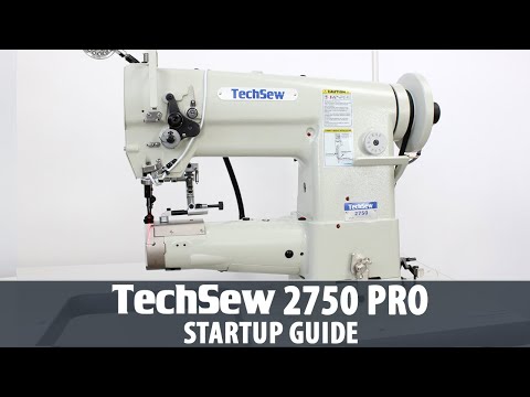 Techsew 2600-B Narrow Cylinder Industrial Sewing Machine with Binding Kit,  Binding Attachment