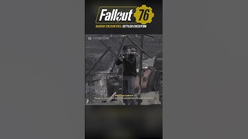 Settler Execution | Fallout 76: Random Encounters #fallout76 #fo76 #fallout