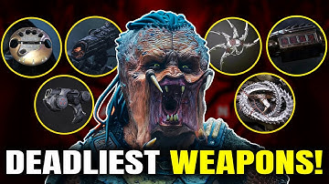 Every LETHAL Predator Weapon Explained - What You NEED To Know Before BADLANDS