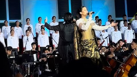 Keisya Levronka @Konser Kemerdekaan Gita Bahana Nusantara 2024 - Elok Indonesiaku, Audrey - Jakarta