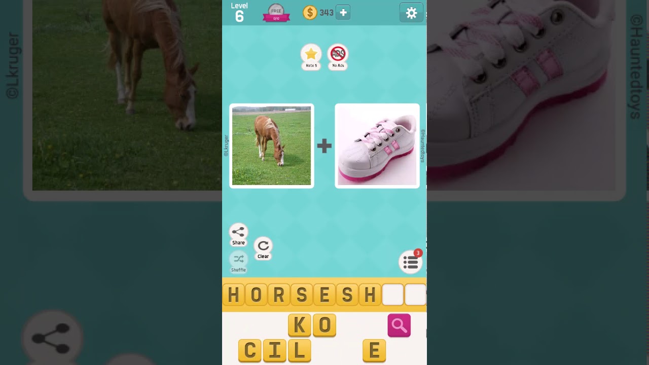 PicToWord Puzzle Game Level 06 Word YouTube
