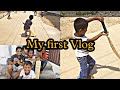 My first Vlog | 1st వ్లాగ్  || playing cricket with gali kids || in funny 🤣🤣 way