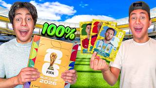 LLENAMOS AL 100% EL ÁLBUM DORADO EXCLUSIVO DEL MUNDIAL 2026 *mucho dinero* - Yair17