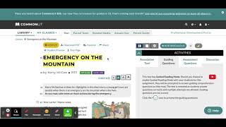 CommonLit | Emergency on the Mountain | Free Reading Passages and Literacy Resources Net Worth