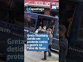 Greta Thunberg detida em protesto contra a guerra na Faixa de Gaza