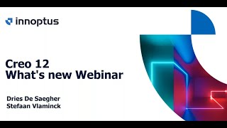 Webinar: What's new in Creo 12