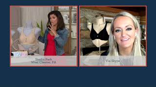 Breezies Embroidered Lace Medallion Unlined Support Bra on QVC