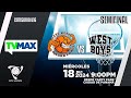 CITY HOOPS 🏀 U-16 | HARD WORK VS WEST BOYS | #FULLTVMAX | #ENVIVO