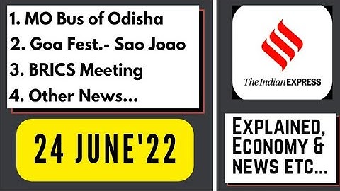 24th June 2022 | Gargi Classes News & Explained Analysis | By R.K. Lata