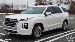 Tour of the 2020 Hyundai Palisade AWD Limited with POV driving