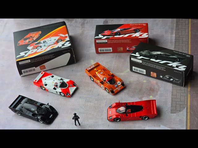 Sparky Porsche diecast cars! Unboxing and Review! - YouTube