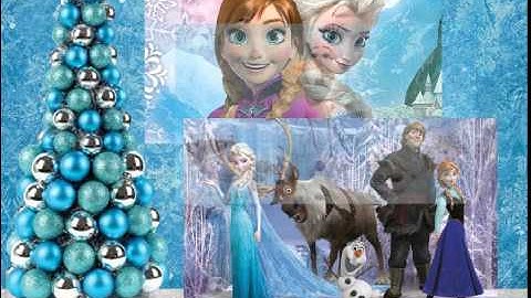 Frozen Animated Holiday Card Adobe Flash Student Project