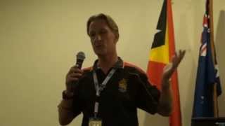 Rotary District 9550 Conference In Dili 2013 Daryl Mills On Rawcs