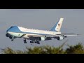 Air Force One - Chicago O'Hare ( ORD ) Approach & Landing [11.25.2014]