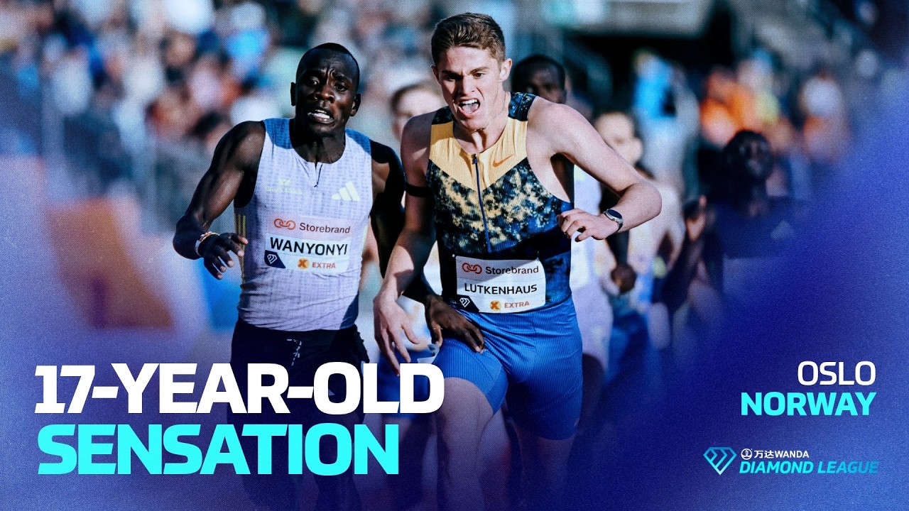 Cooper Lutkenhaus out dips Emmanuel Wanyonyi with U18 world best of 1:42.08 | Wanda Diamond League