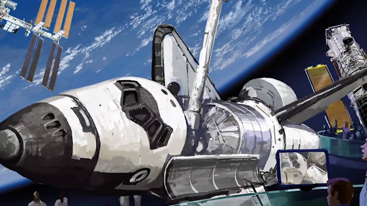 Kennedy Space Center is the new home of Space Shuttle Atlantis - YouTube
