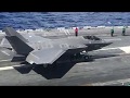 F-35C First Integrated Carrier Ops Aboard USS Lincoln