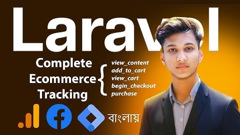 Laravel Live Project - Complete Ecommerce Tracking 2024