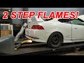 Hondata Kpro 2 Step Tuning with Flames!