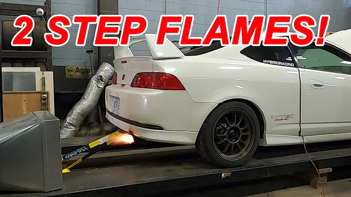 Hondata Kpro 2 Step Tuning with Flames!