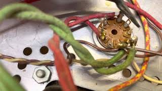 How to replace a tube socket pin.