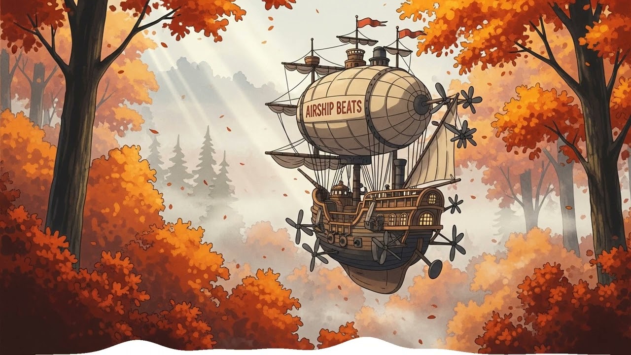 [Playlist] Sunset flight over the forgotten ruins | amber glow & quiet echoes 🏛️🌇