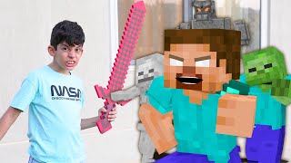 Minecraft Speedrunner Herobrine Animation VS Jason Challenge