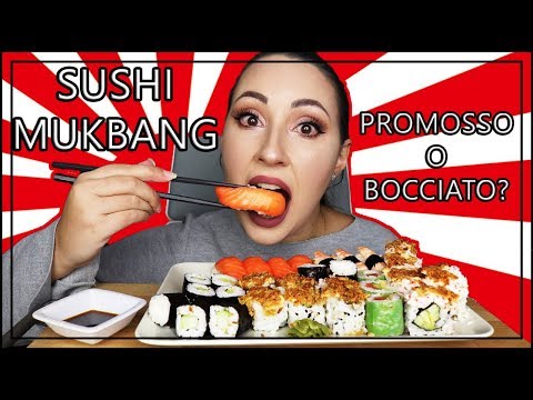 sushi-mukbang-eating-show-ita-#52---provo-per-la-prima-volta-il-sushi-del-supermercato!