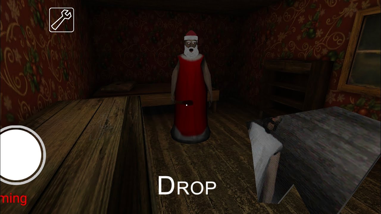 I played granny chapter 1 Christmas update 