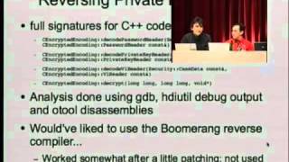 23C3: Unlocking FileVault