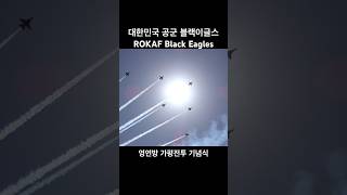 대한민국 공군 블랙이글스, ROKAF Black eagles #rokaf #blackeagles #블랙이글스