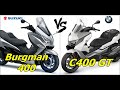 Comparison BMW C400 GT vs Suzuki Burgman 400