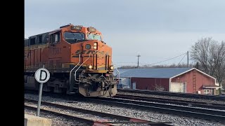 BNSF 7381 Gives horn salute on 3-12-24