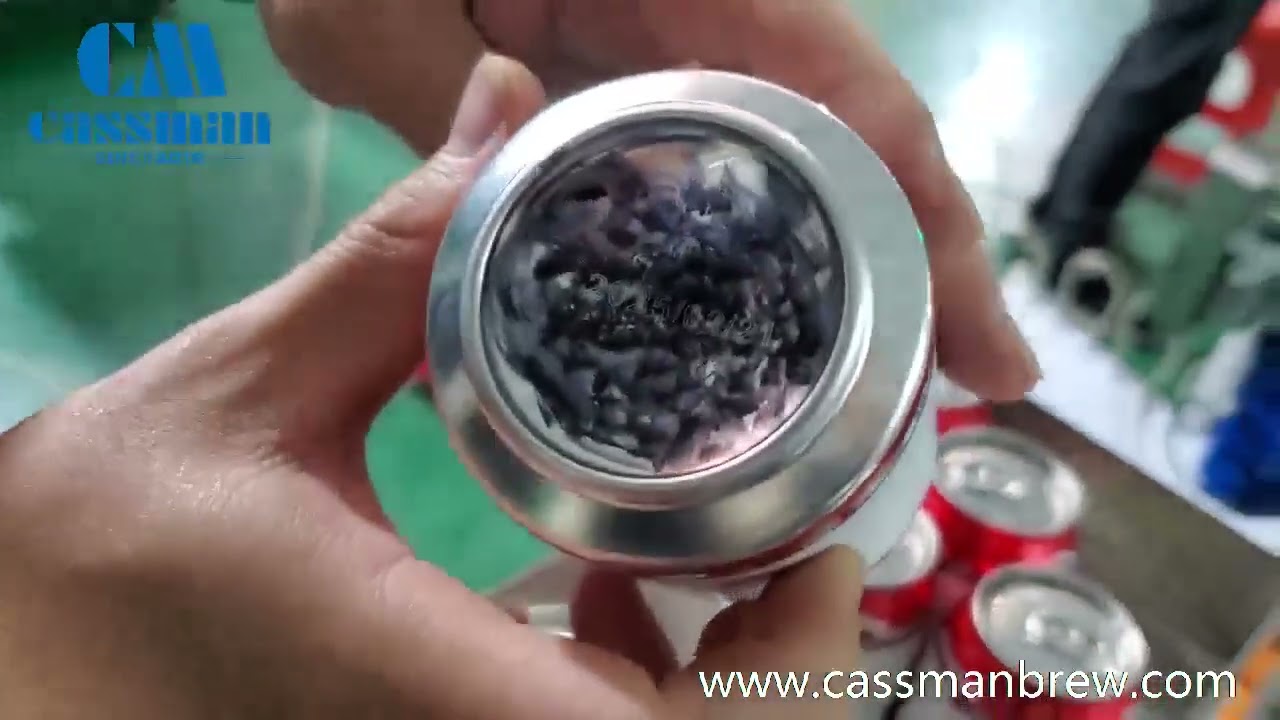 Cassman Can label machine 